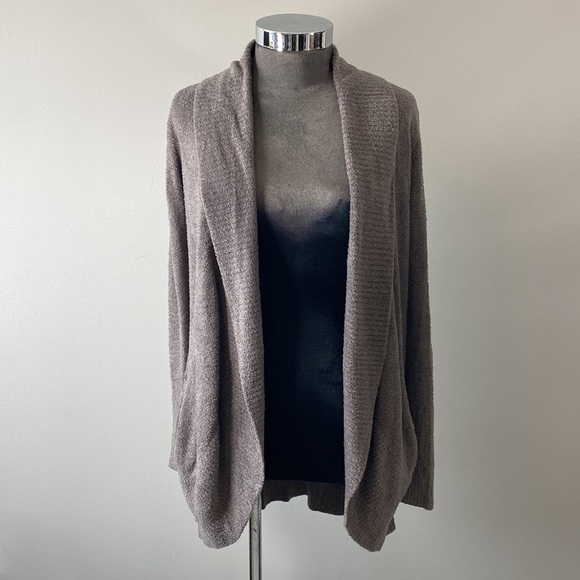 Barefoot Dreams gray bleazer/cardigan size XS/S B60 - Picture 2 of 12